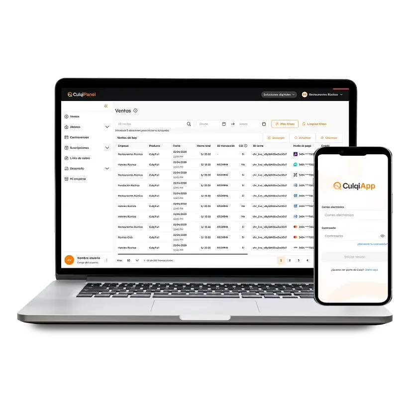CulqiPanel y CulqiApp