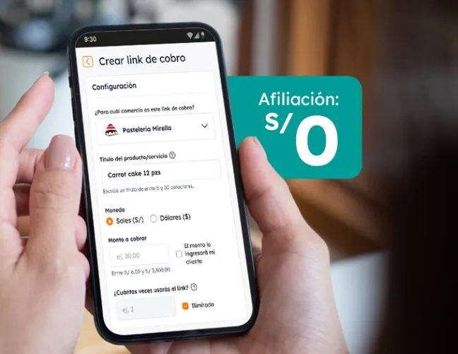 Vende desde cualquier lugar y sin costo de afiliación