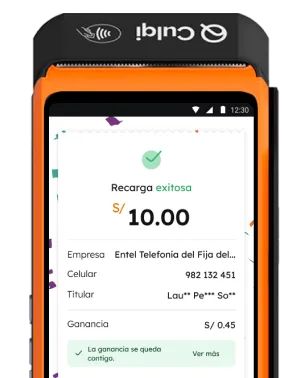 Entel entrega una ganancia de 4.5% por cada recarga